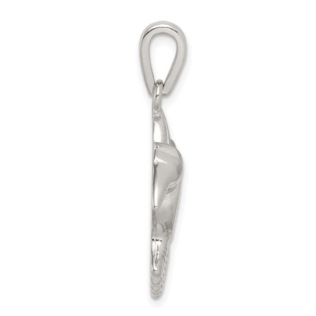 Sterling Silver Hummingbird Pendant with Simulated Blue Opal Inlay, Nature Spirit Theme