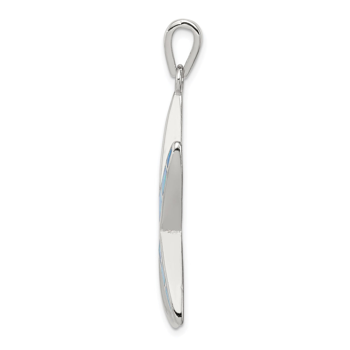 Sterling Silver Starfish Pendant with Blue Lab Created Opal, Ocean-Inspired Jewelry for Women