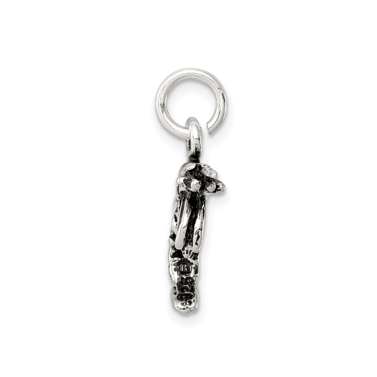 Sterling Silver Shrimp Pendant, Realistic Ocean-Inspired Nautical Jewelry for Women and Unisex Wear