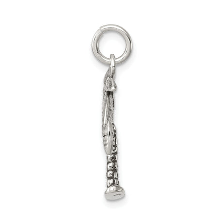 Sterling Silver Palm Tree Pendant with Tropical Design, Coastal Style Jewelry for Beach Lovers