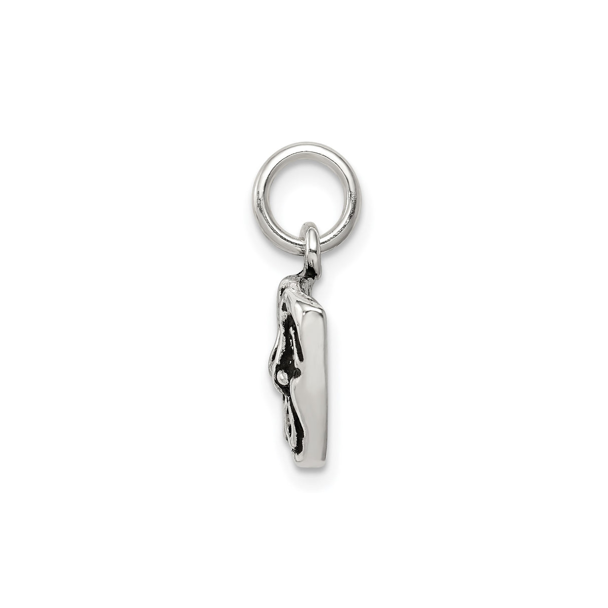 Sterling Silver Pendant, Comedy Tragedy Mask Drama Theater Face for Women or Unisex