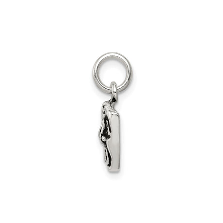 Sterling Silver Pendant, Comedy Tragedy Mask Drama Theater Face for Women or Unisex