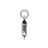 Sterling Silver Ice Skate Charm Pendant, Winter Sports Jewelry for Women and Girls