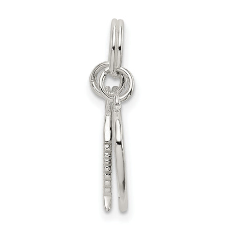 Cat Lover Charm Pendant in Real 925 Sterling Silver