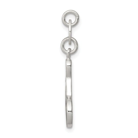 Sterling Silver Pendant Charm, Bowling Pin and Ball, Enamel Sports Theme