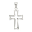 Cross Charm Pendant in Real 925 Sterling Silver