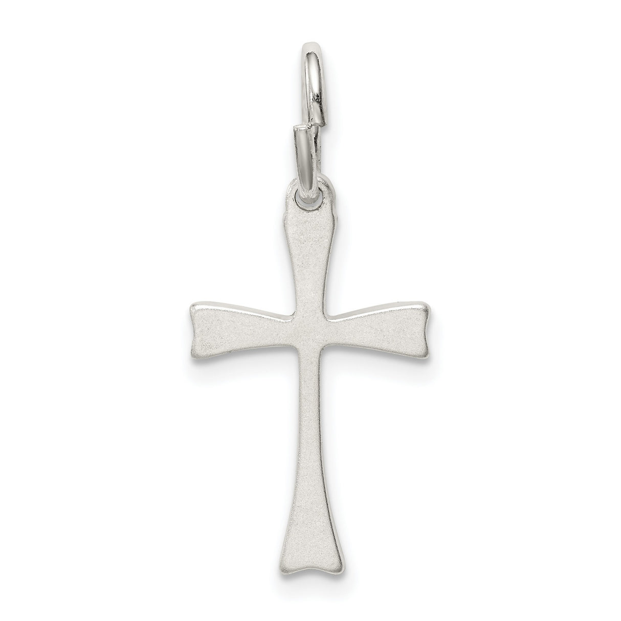 Cross Charm Pendant in Real 925 Sterling Silver