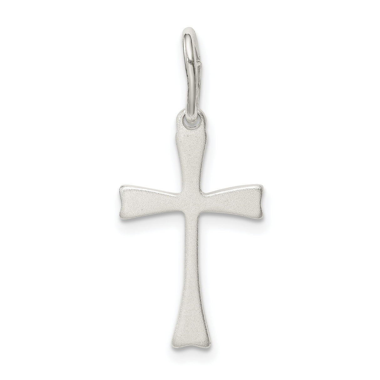 Cross Charm Pendant in Real 925 Sterling Silver