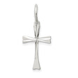 Cross Charm Pendant in Real 925 Sterling Silver