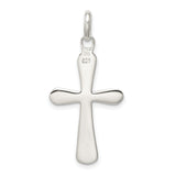 Cross Charm Pendant in Real 925 Sterling Silver