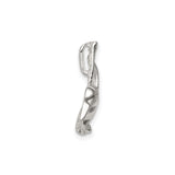 Sterling Silver Hummingbird Pendant with Detailed Bird Design, Nature-Inspired Jewelry for Women