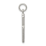 Sterling Silver Comb Pendant, Hair Comb Charm Symbolizing Beauty and Self-Care