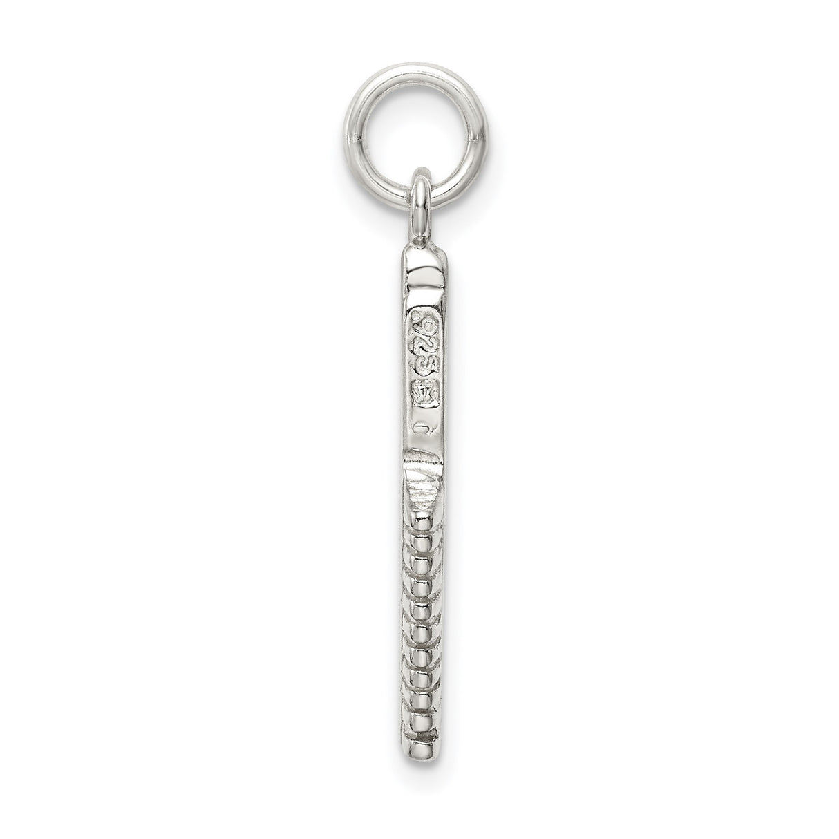 Sterling Silver Comb Pendant, Hair Comb Charm Symbolizing Beauty and Self-Care