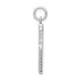 Sterling Silver Comb Pendant, Hair Comb Charm Symbolizing Beauty and Self-Care