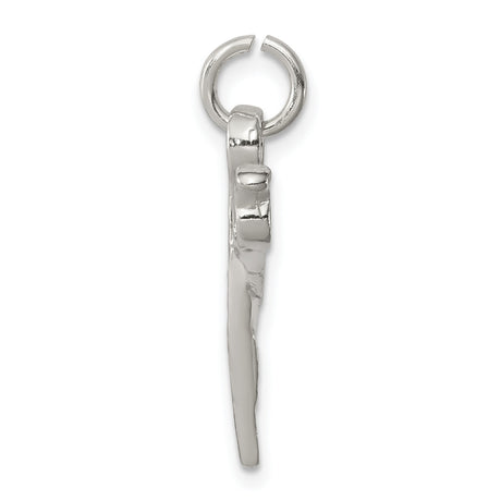 Scissors Charm Pendant in Real 925 Sterling Silver