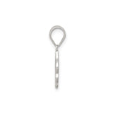 Sterling Silver Pendant with Fleur de Lis Design, Classic French Lily Symbol of Purity and Royalty