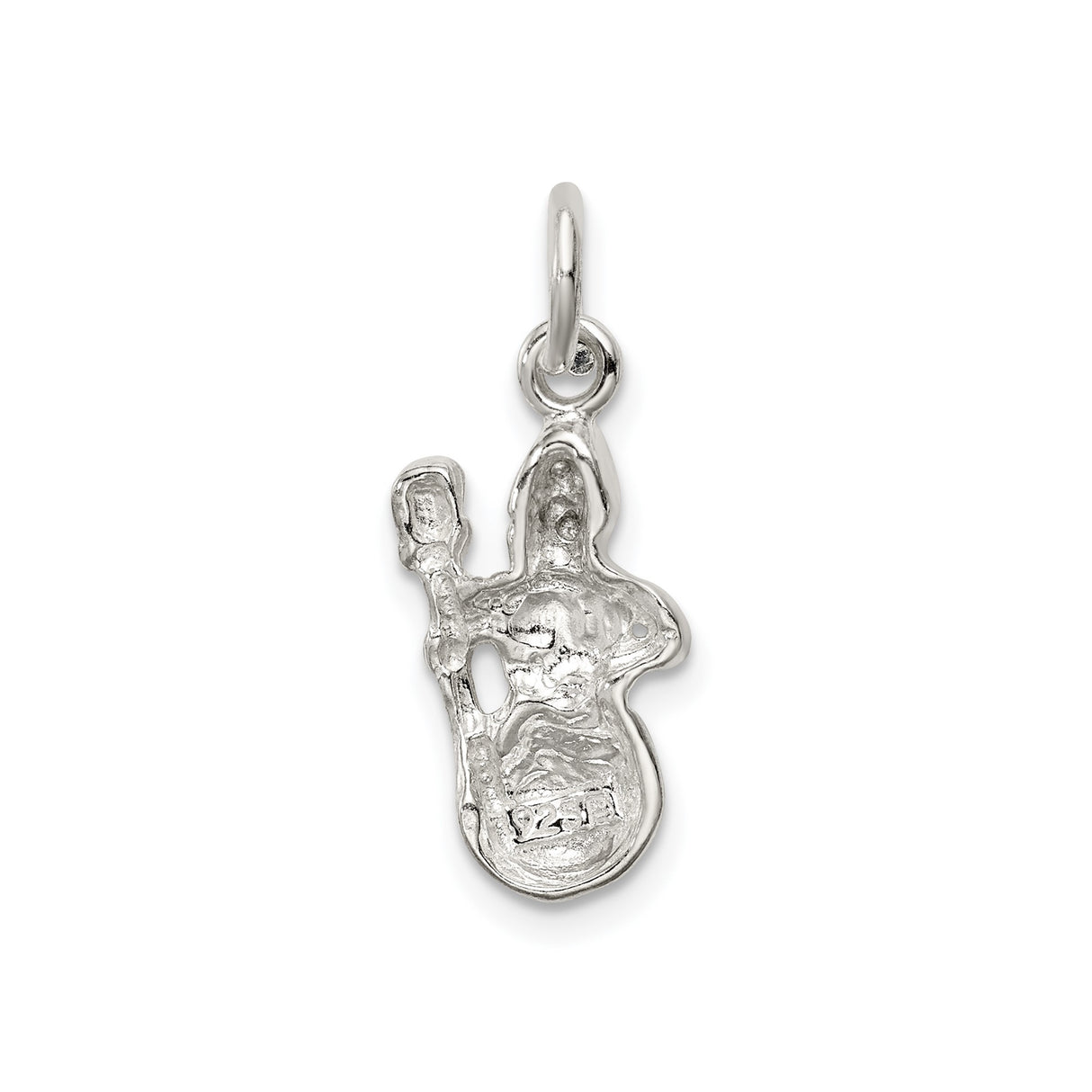 Sterling Silver Snowman Pendant with Raised Arm, Festive Holiday Charm for Women