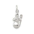 Sterling Silver Snowman Pendant with Raised Arm, Festive Holiday Charm for Women