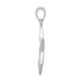 Sterling Silver Star of David Pendant with Interwoven Design, Unisex Judaica Jewelry