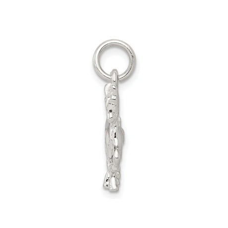Sterling Silver Horse Pendant with Trotting Design, Western Equestrian Style