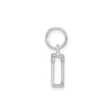Sterling Silver Tau Cross Pendant Charm, Unisex Christian Religious Jewelry
