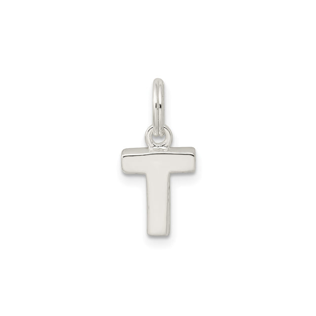 Sterling Silver Tau Cross Pendant Charm, Unisex Christian Religious Jewelry