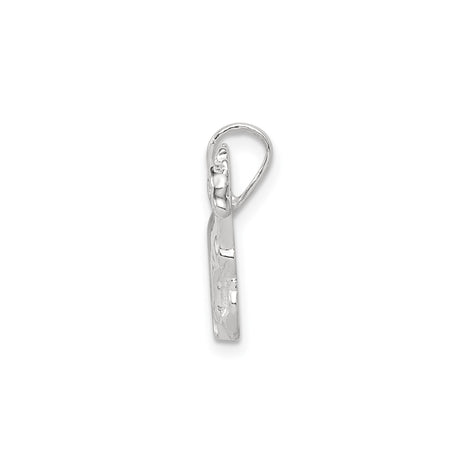 Sterling Silver Horse Pendant with Running Design, Western Equestrian Style Jewelry