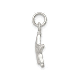 Sterling Silver Sheriff Badge Pendant, Star Shaped Western Charm with SHERIFF