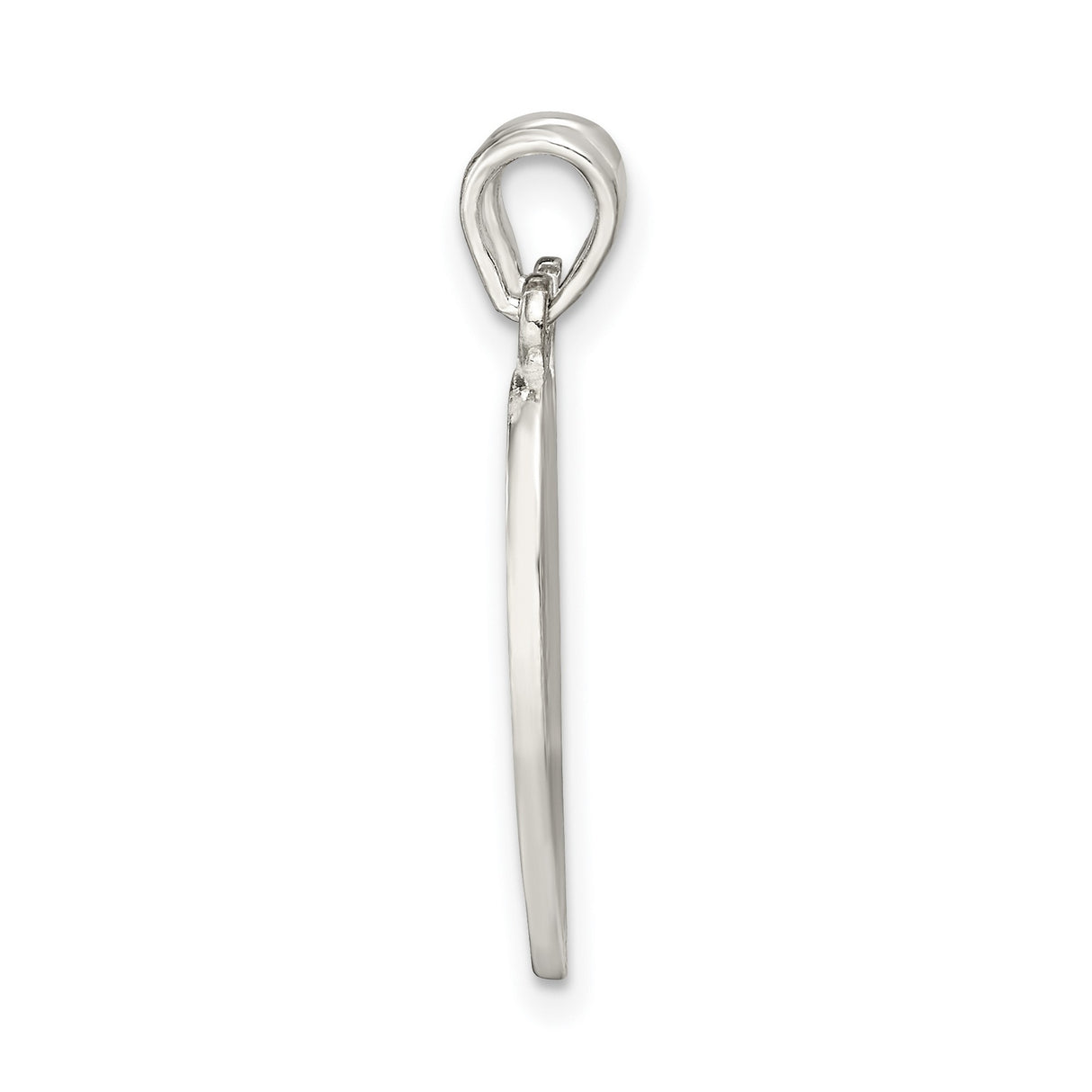 Sterling Silver Split Heart Pendant Set, Friendship Charm Jewelry for Two