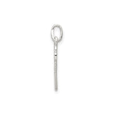 Sterling Silver Baby Feet Pendant with Two Tiny Footprints, Meaningful Motherhood Charm
