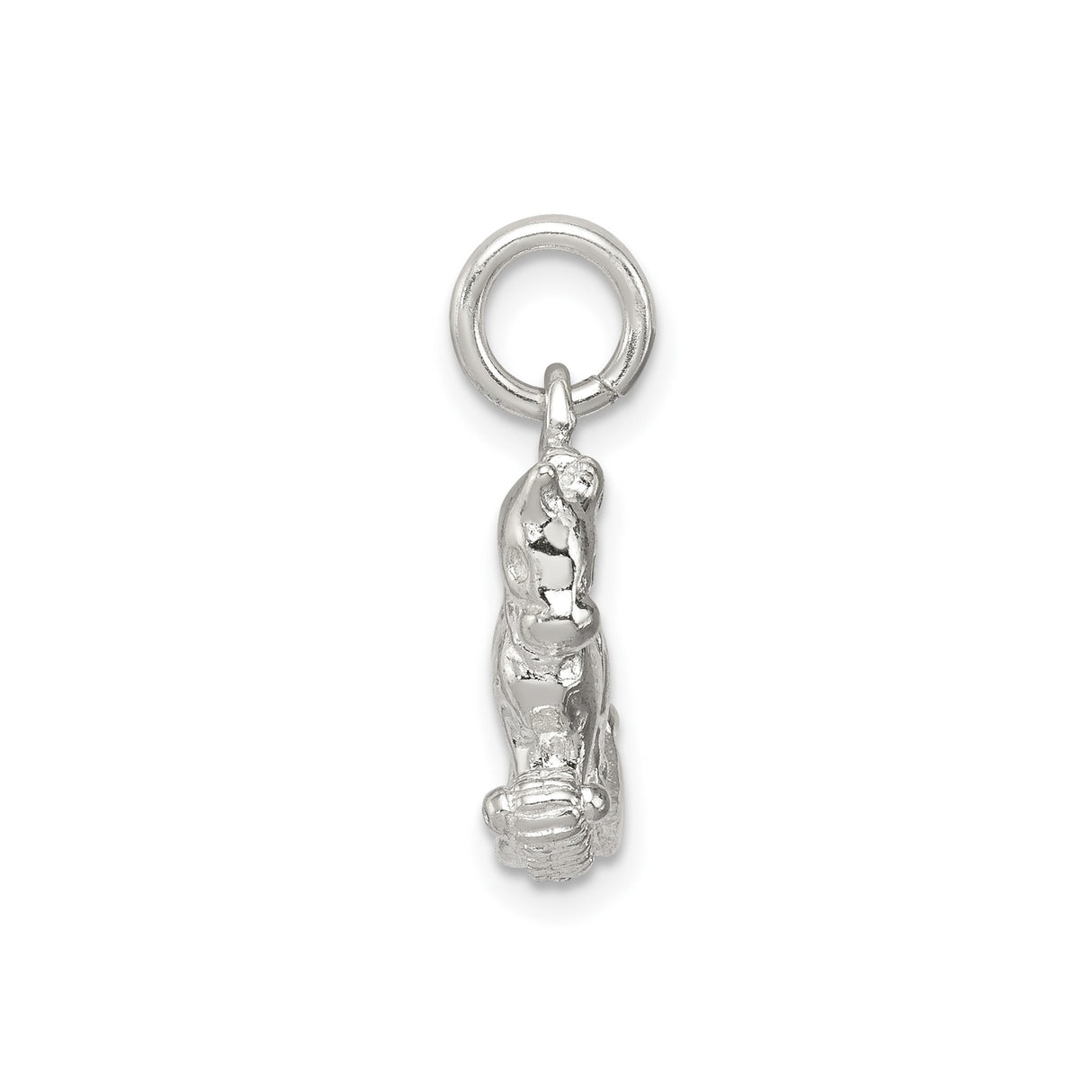 Sterling Silver Rocking Horse Pendant, Sentimental Baby Keepsake Jewelry for Women or Unisex Wear