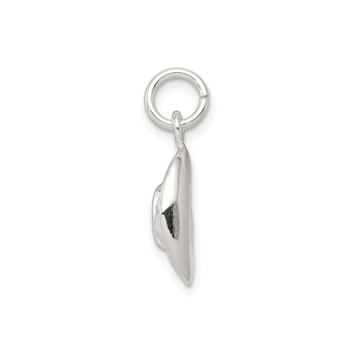 Sterling Silver Oval Guadalupe Pendant with Raised Virgin Mary, Catholic Religious Medal for Women