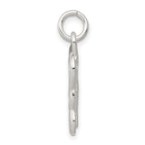 Polished Butterfly Charm Pendant in Real 925 Sterling Silver