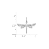 Sterling Silver Dragonfly Pendant with Cubic Zirconia, Nature Inspired Jewelry for Women