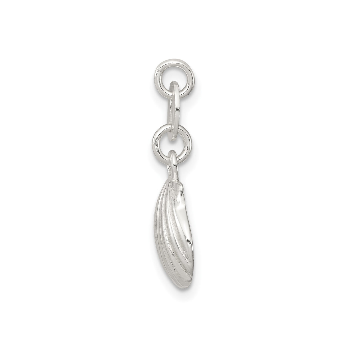 Sterling Silver Scallop Shell Pendant, Camino de Santiago Spiritual Travel Charm