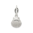 Sterling Silver Scallop Shell Pendant, Camino de Santiago Spiritual Travel Charm