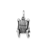 Sterling Silver Torah Scroll Pendant, Symbol of Jewish Faith and Tradition, Unisex Judaica Jewelry