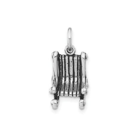 Sterling Silver Torah Scroll Pendant, Symbol of Jewish Faith and Tradition, Unisex Judaica Jewelry