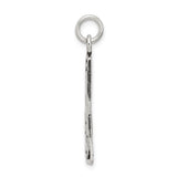 Sterling Silver Soccer Pendant with Bold Engraving and Detailed Ball Design