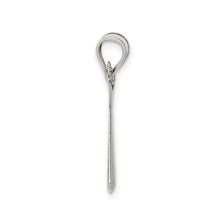 Sterling Silver Baseball Pendant with Crossed Bats and Detailed Ball, Unisex Sports Jewelry