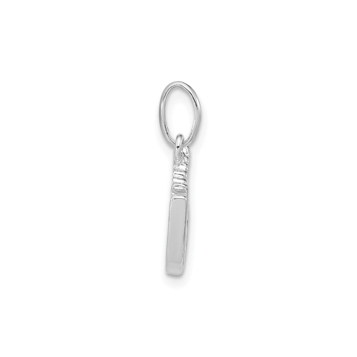 Sterling Silver Ice Skate Charm Pendant, Detailed Figure Skate Design for Women and Teens