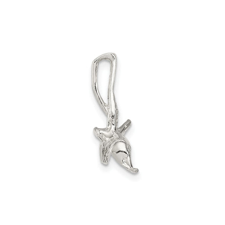 Sterling Silver Hummingbird Pendant with Flying Bird Design and Nature Theme