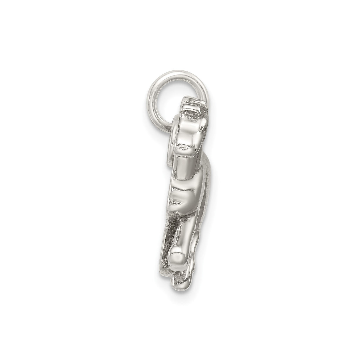Sterling Silver Horse Pendant with Running Horse Design, Equestrian Theme Jewelry for Women