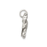 Sterling Silver Horse Pendant with Running Horse Design, Equestrian Theme Jewelry for Women