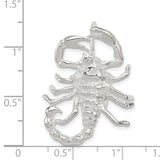 Scorpion Charm Pendant in Real 925 Sterling Silver