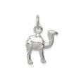 Sterling Silver Camel Charm Pendant, Detailed Animal Silhouette, Travel and Adventure Theme