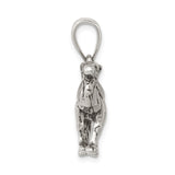 Sterling Silver Camel Pendant Charm, Detailed Dromedary Design, Travel and Cultural Animal Theme
