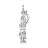 Sterling Silver Warrior Pendant with Feather Headdress, Tribal Symbolic Design for Men