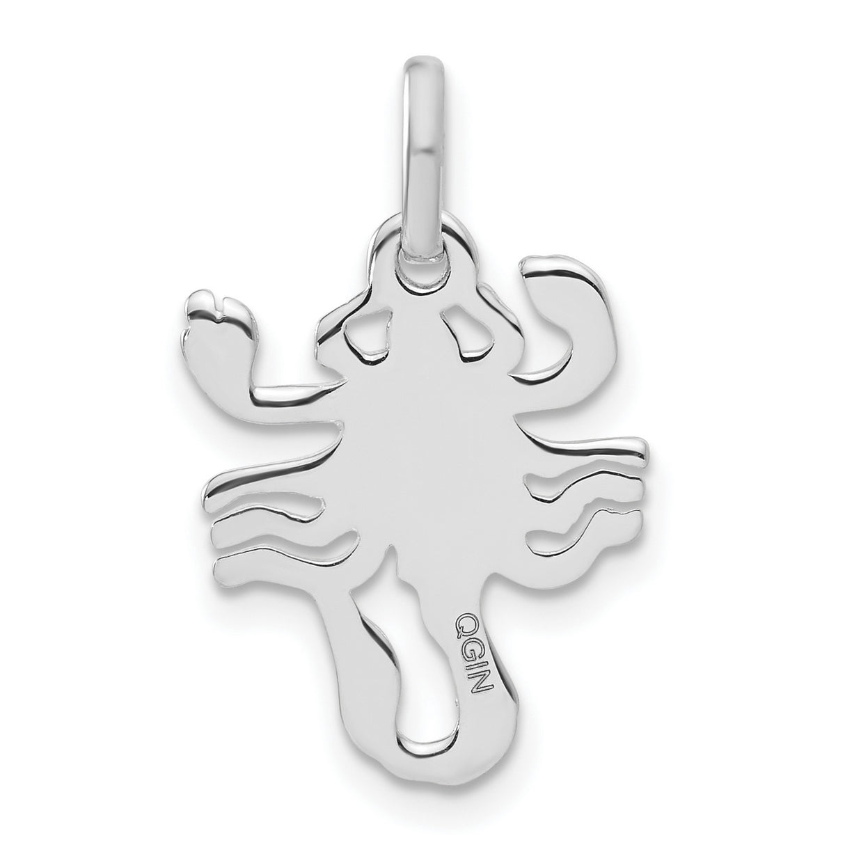 Scorpion Charm Pendant in Real 925 Sterling Silver