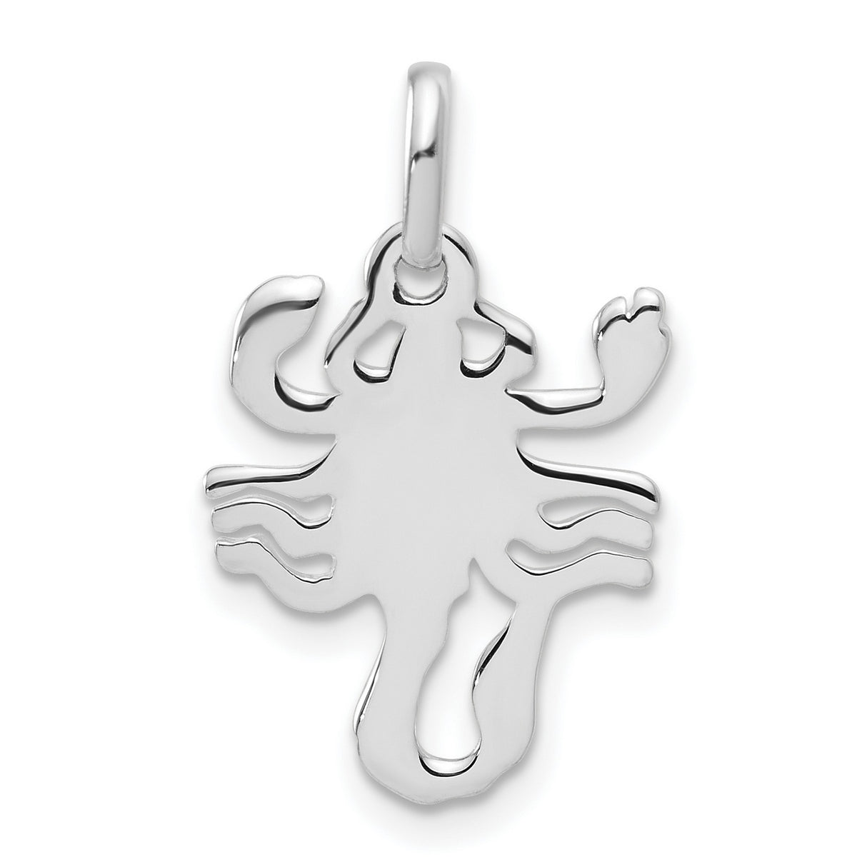 Scorpion Charm Pendant in Real 925 Sterling Silver